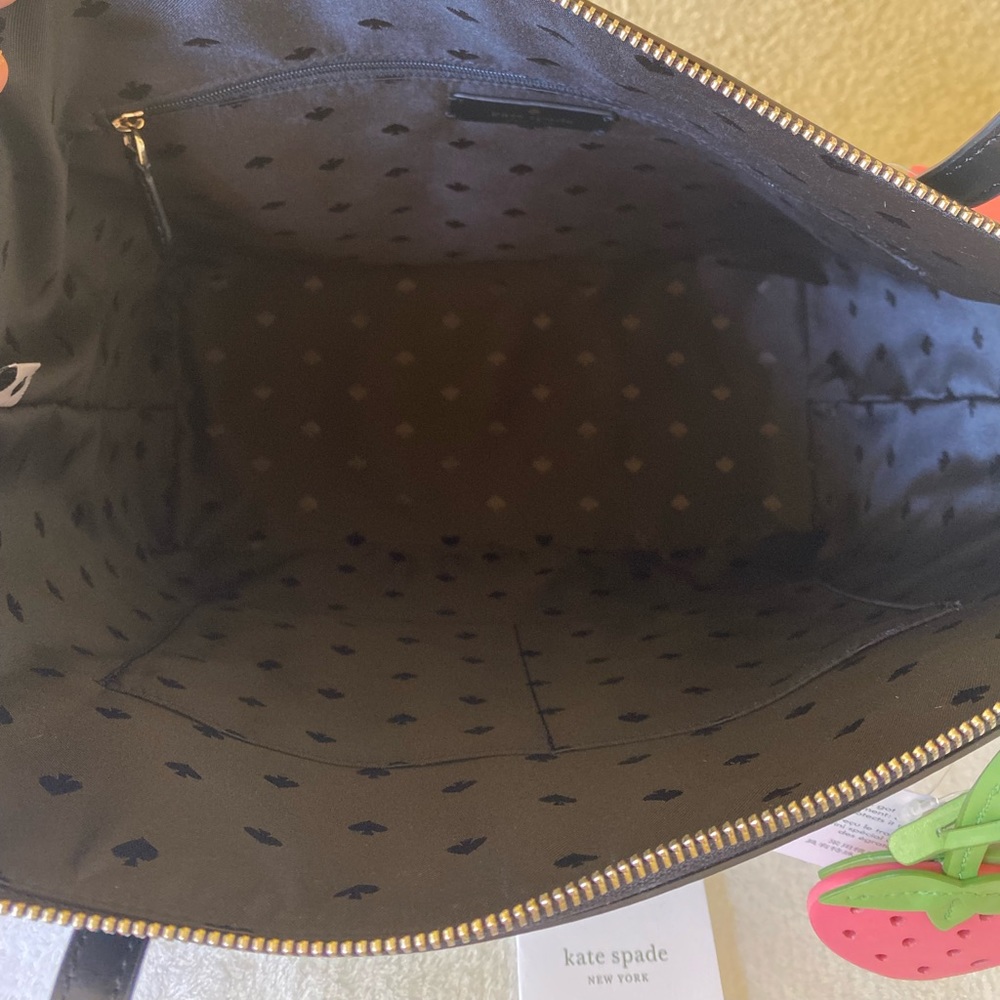 SOLD! NWT 2PCS Kate Spade Tote & Wallet Black - Picture 10 of 17